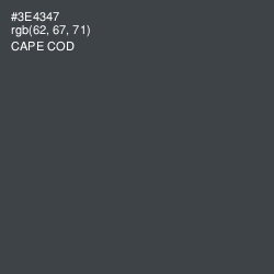 #3E4347 - Cape Cod Color Image